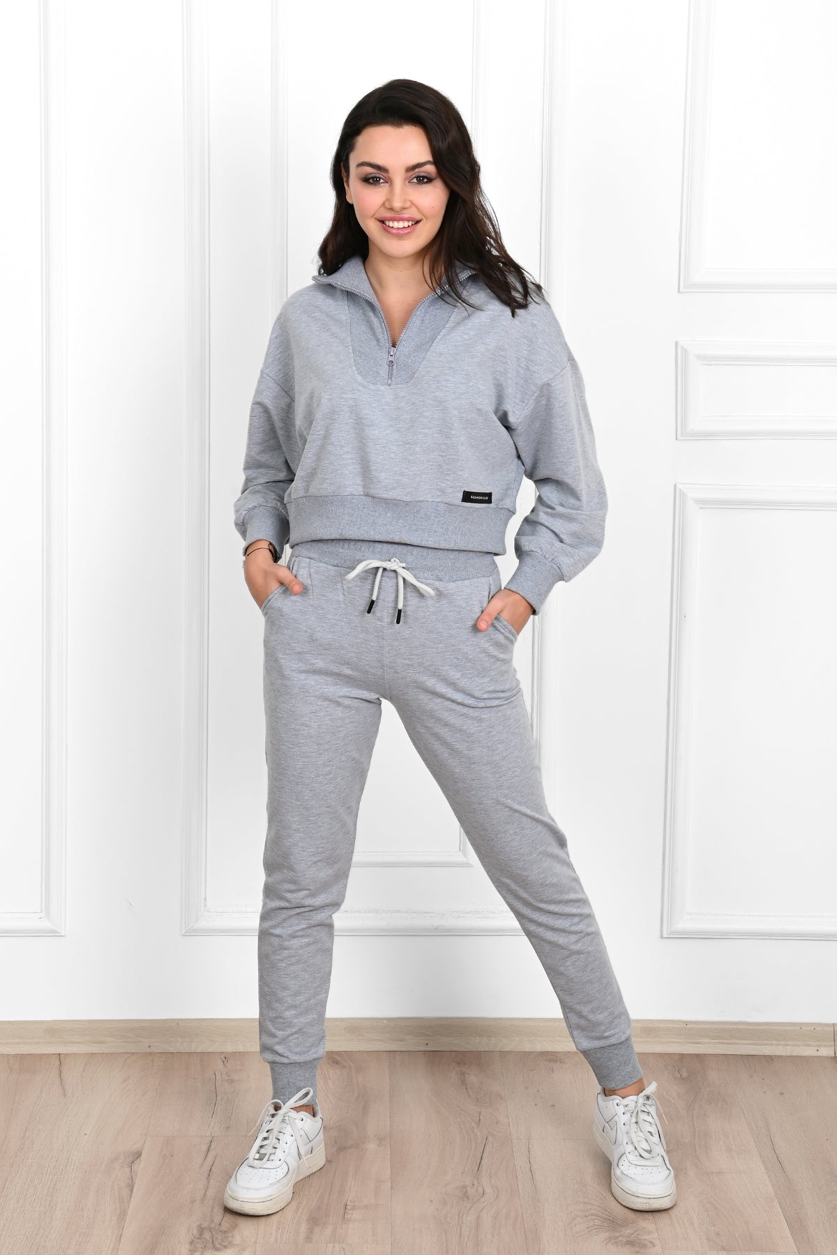 Trening dama cu fermoar FashionClub 3629