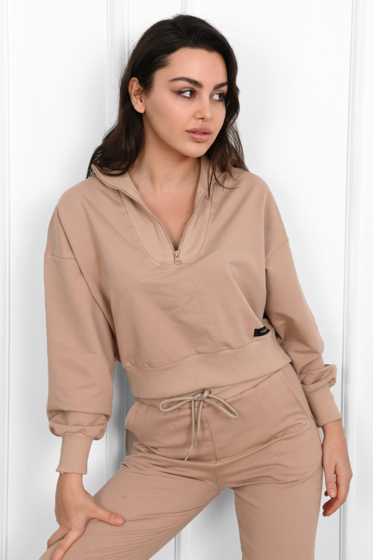 Trening dama cu fermoar FashionClub 3629