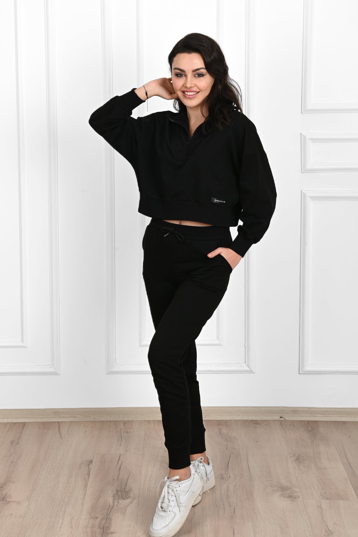 Trening dama cu fermoar FashionClub 3629