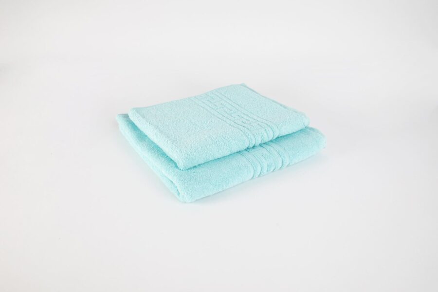 Set de 2 prosoape greek border- bleu