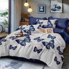 Lenjerie de Pat Bumbac Finet – 6 Piese | Confort si Eleganta pentru Somnul Tau | COD 0321-CF