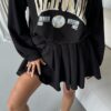 Compleul damă bluza si fusta California 4152