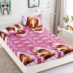 Husa de Pat Bumbac Finet 3 Piese – Confort si Eleganta pentru Somnul Tau | COD 0838-J