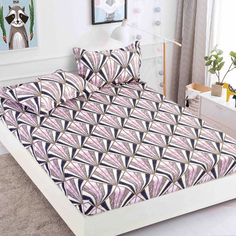 Husa de Pat Bumbac Finet 3 Piese – Confort si Eleganta pentru Somnul Tau | COD 0840-J