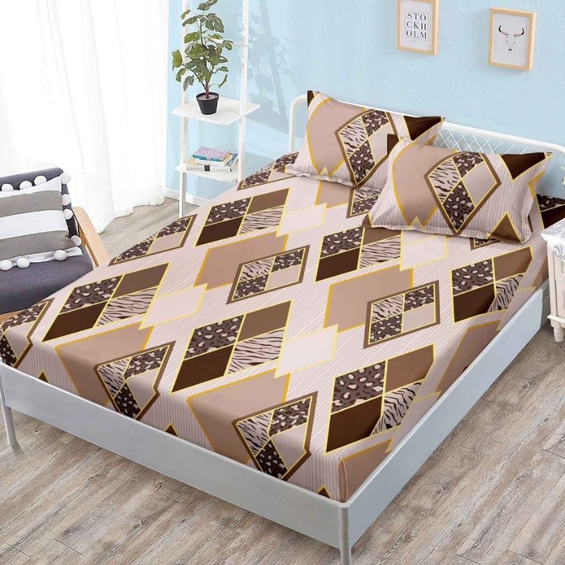 Husa de pat finet cu elastic 3 piese – confort si protectie pentru saltea | COD 0352-PR