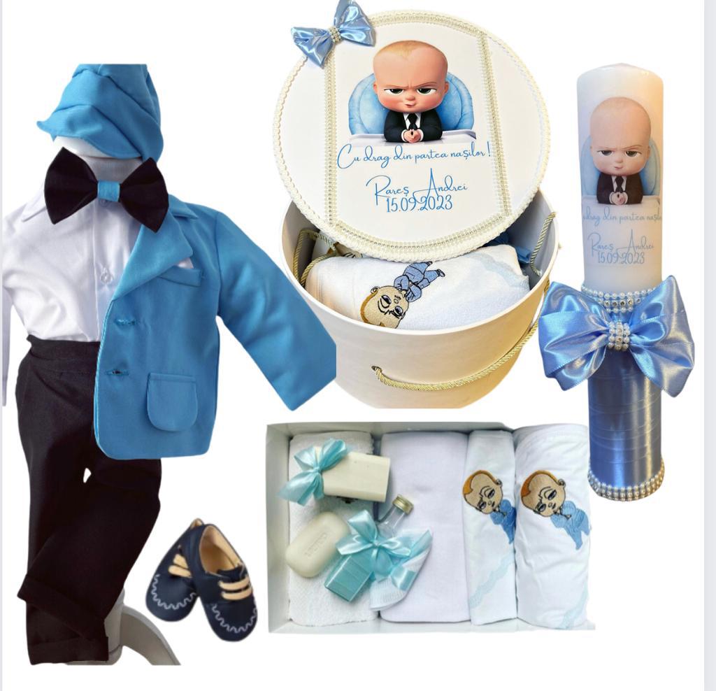 Set botez baieti – baby boss 3