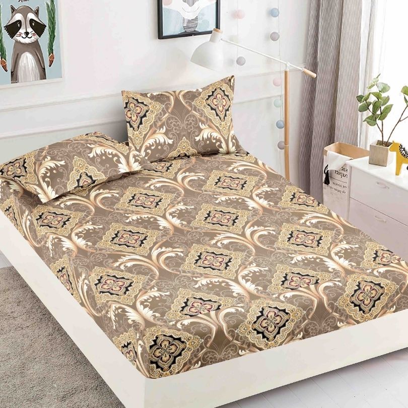 Husa de Pat Bumbac Finet 3 Piese – Confort si Eleganta pentru Somnul Tau | COD 0843-J