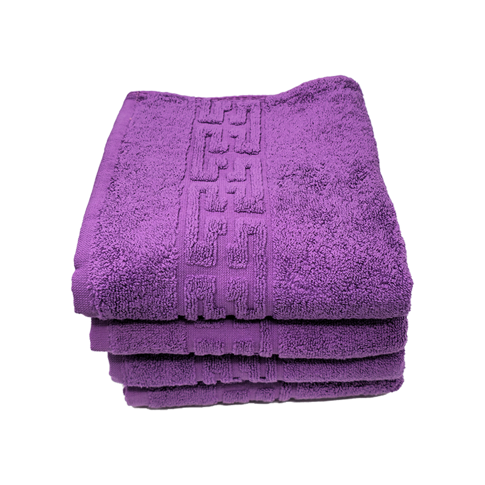 Set 4 Prosoape Baie , Bumbac 100%, 500g/m², Greek