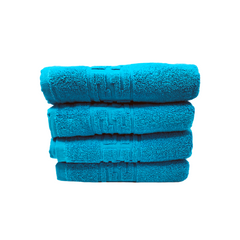 Set 4 Prosoape Baie , Bumbac 100%, 500g/m², Greek