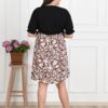 Rochie dama marimi mari cu nasturi 5086-22