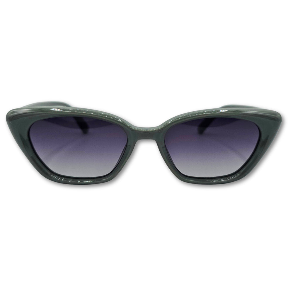 Ochelari de soare pentru femei, Matteo Ferari, cat-eye, rama gri