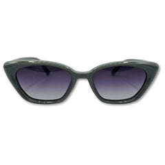 Ochelari de soare pentru femei, Matteo Ferari, cat-eye, rama gri