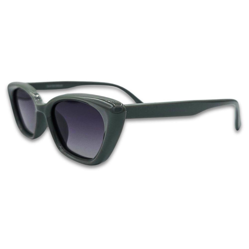 Ochelari de soare pentru femei, Matteo Ferari, cat-eye, rama gri