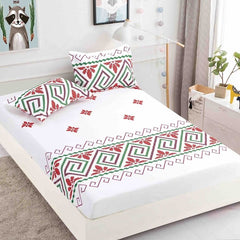 Husa de Pat Bumbac Finet 3 Piese – Confort si Eleganta pentru Somnul Tau | COD 0847-J