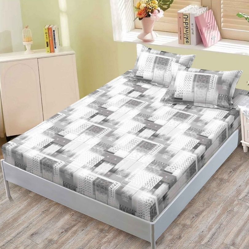 Husa de pat finet cu elastic 3 piese – confort si protectie pentru saltea | COD 0344-PR