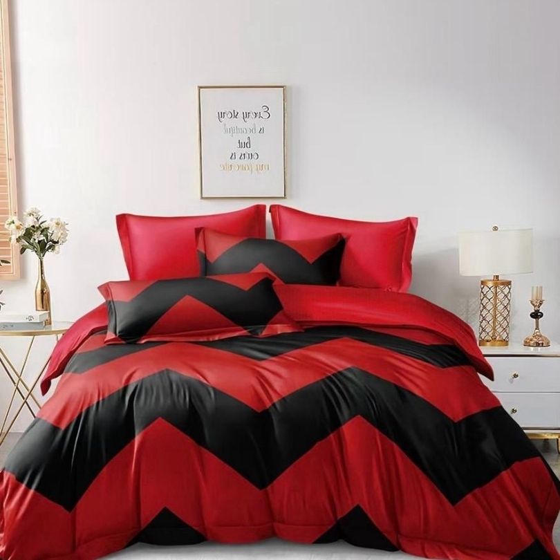 Lenjerie de Pat Bumbac Finet – 6 Piese | Confort si Eleganta pentru Somnul Tau | COD 0310-CF