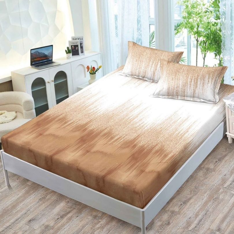 Husa de pat finet cu elastic 3 piese – confort si protectie pentru saltea | COD 0343-PR