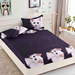 Husa de Pat Bumbac Finet 3 Piese – Confort si Eleganta pentru Somnul Tau | COD 0850-J