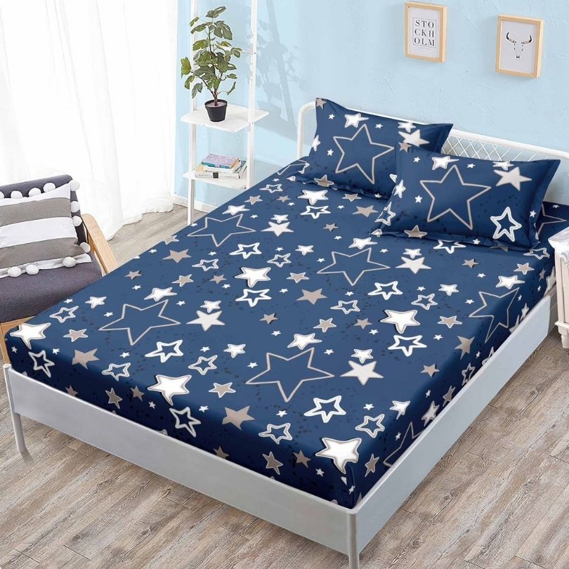 Husa de pat finet cu elastic 3 piese – confort si protectie pentru saltea | COD 0339-PR