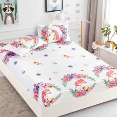 Husa de Pat Bumbac Finet 3 Piese – Confort si Eleganta pentru Somnul Tau | COD 0853-J