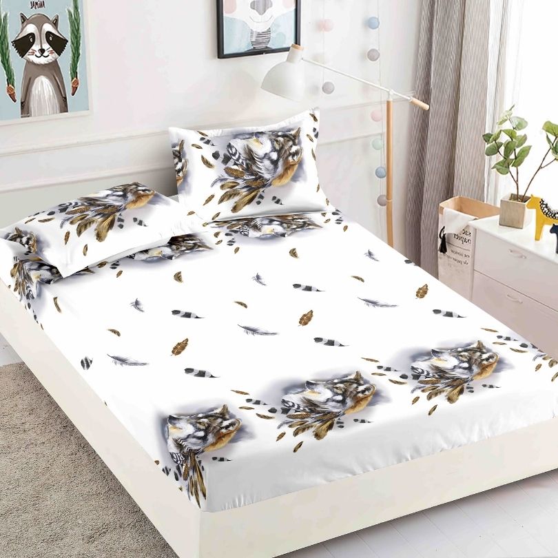 Husa de Pat Bumbac Finet 3 Piese – Confort si Eleganta pentru Somnul Tau | COD 0800-J