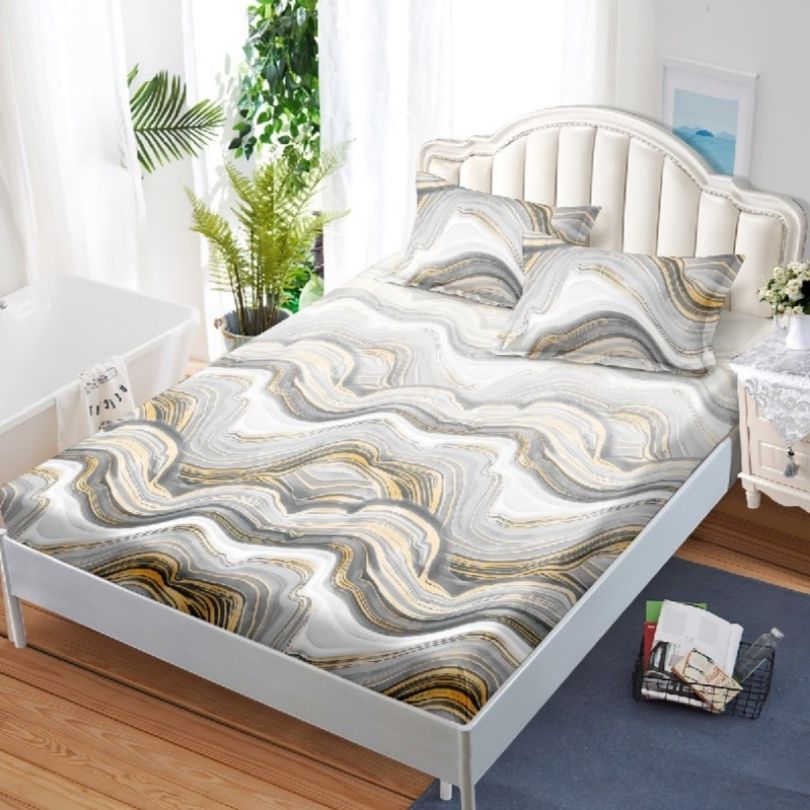 Husa de pat finet cu elastic 3 piese – confort si protectie pentru saltea | COD 0392-PR