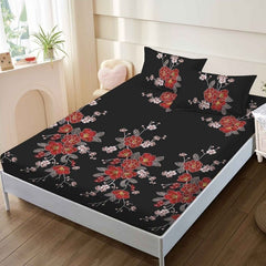 Husa de pat finet cu elastic 3 piese – confort si protectie pentru saltea | COD 0337-PR