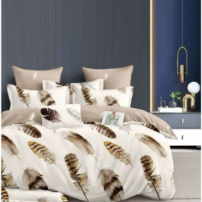 Lenjerie de Pat Bumbac Finet – 6 Piese | Confort si Eleganta pentru Somnul Tau | COD 0305-CF