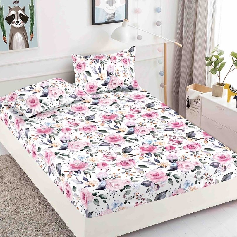 Husa de Pat Bumbac Finet 3 Piese – Confort si Eleganta pentru Somnul Tau | COD 0856-J