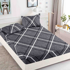 Husa de Pat Bumbac Finet 3 Piese – Confort si Eleganta pentru Somnul Tau | COD 0859-J