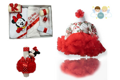 Trusou botez fete Minnie Flower