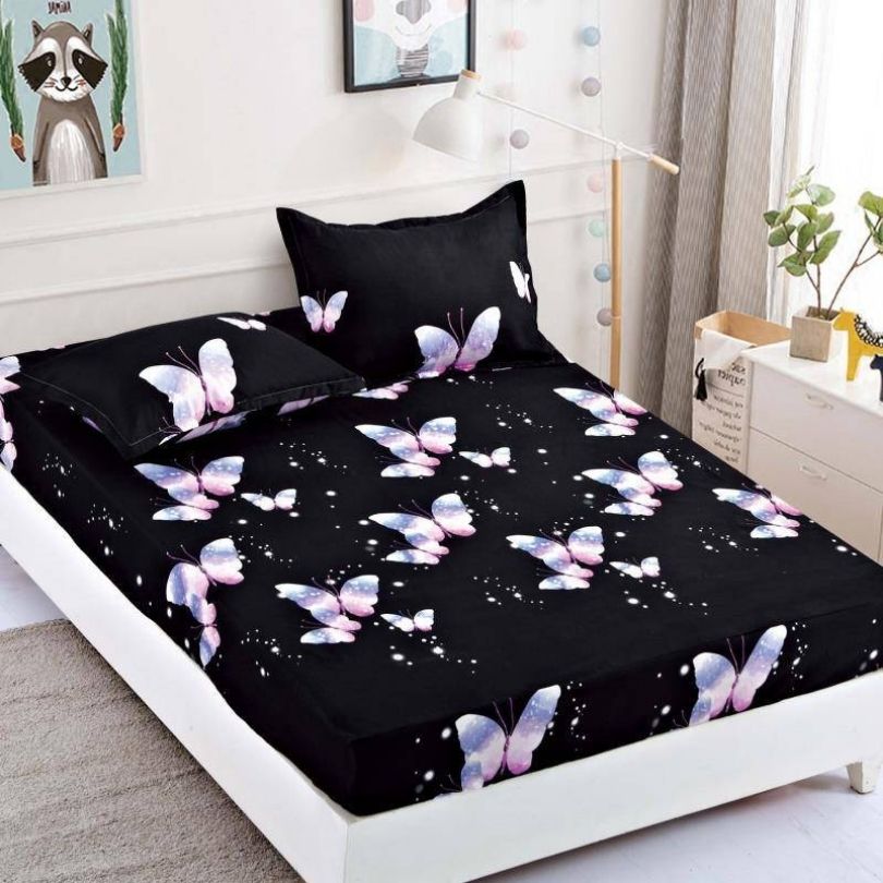 Husa de Pat Bumbac Finet 3 Piese – Confort si Eleganta pentru Somnul Tau | COD 0867-J