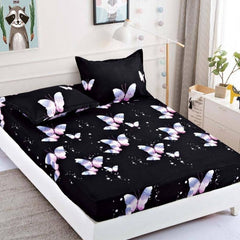 Husa de Pat Bumbac Finet 3 Piese – Confort si Eleganta pentru Somnul Tau | COD 0867-J