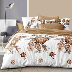 Lenjerie de Pat Bumbac Finet – 6 Piese | Confort si Eleganta pentru Somnul Tau | COD 0289-CF