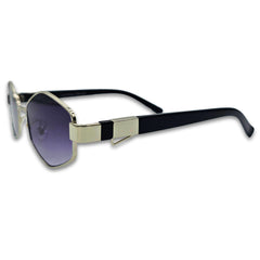 Ochelari de soare unisex Matteo Ferari , lentile albastre degrade, protectie UV400
