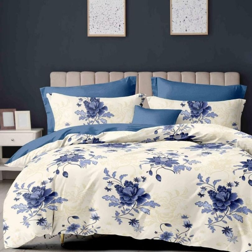 Lenjerie de Pat Bumbac Finet – 6 Piese | Confort si Eleganta pentru Somnul Tau | COD 0292-CF