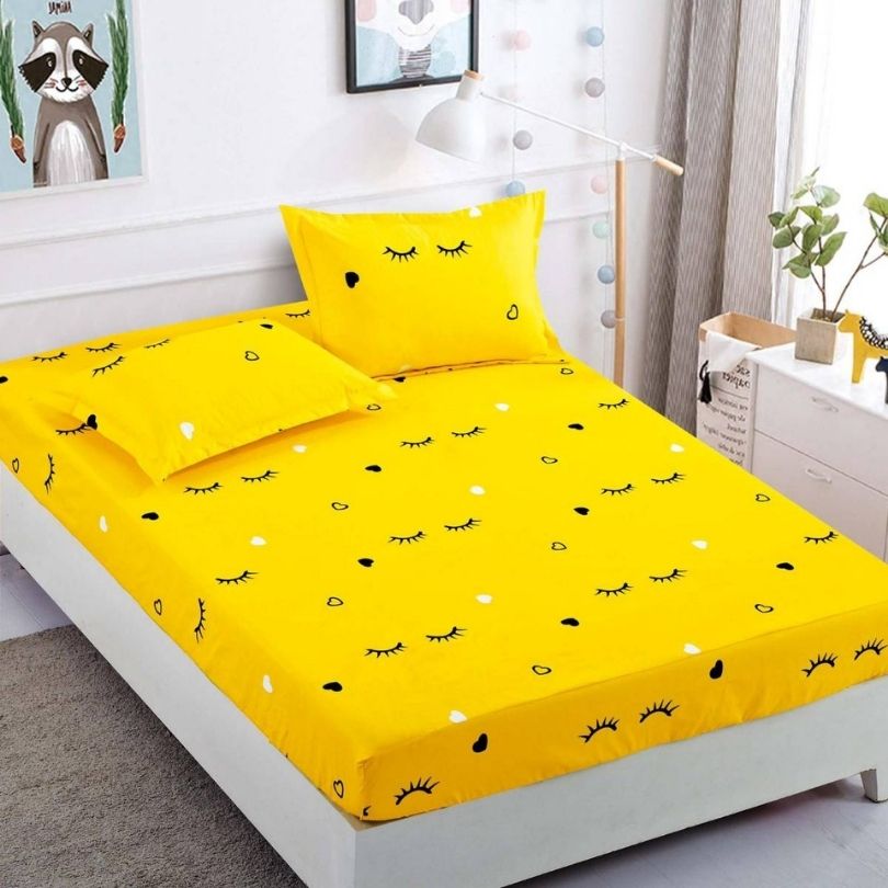 Husa de Pat Bumbac Finet 3 Piese – Confort si Eleganta pentru Somnul Tau | COD 0870-J