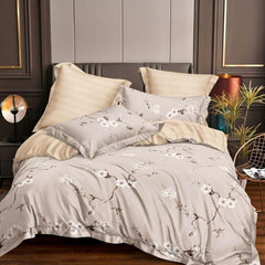 Lenjerie de Pat Bumbac Finet – 6 Piese | Confort si Eleganta pentru Somnul Tau | COD 0270-CF