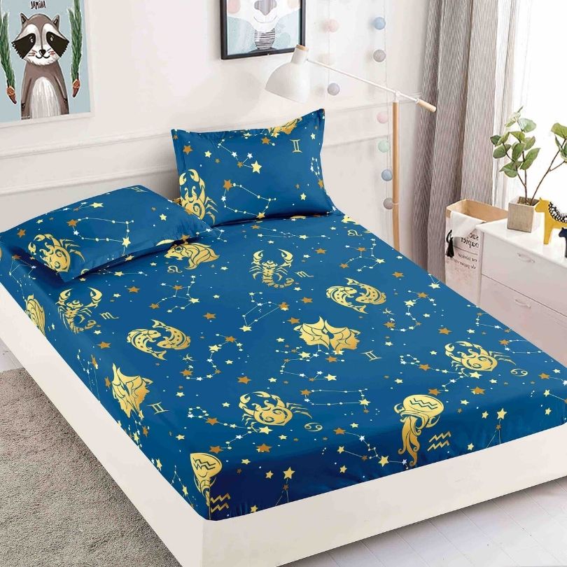 Husa de Pat Bumbac Finet 3 Piese – Confort si Eleganta pentru Somnul Tau | COD 0802-J