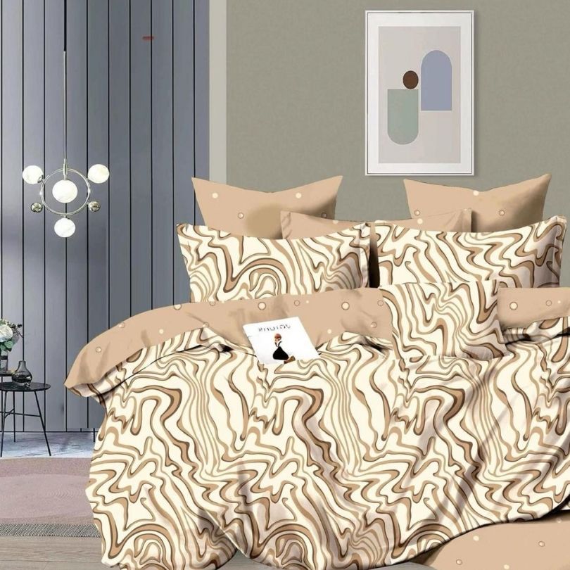 Lenjerie de Pat Bumbac Finet – 6 Piese | Confort si Eleganta pentru Somnul Tau | COD 0286-CF