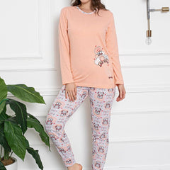 Pijama dama bumbac | 0263-PM