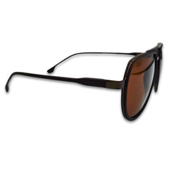 Ochelari de soare barbatesti stil aviator Matteo Ferari, lentile maro, UV400