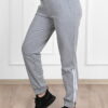 Pantalon dama marimi mari de trening cu dungi 9046