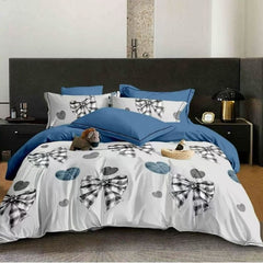 Lenjerie de Pat Bumbac Finet – 6 Piese | Confort si Eleganta pentru Somnul Tau | COD 0325-CF
