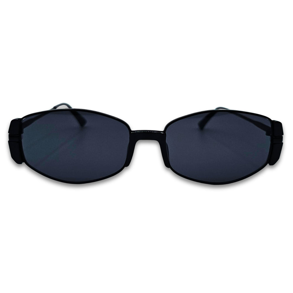 Ochelari de soare unisex Matteo Ferari, lentile negre