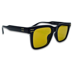 Ochelari unisex Matteo Ferari, lentile galbene, UV400