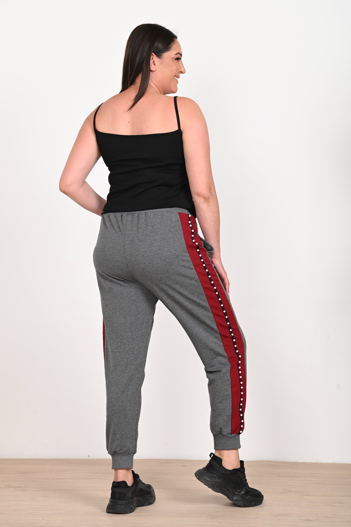 Pantalon dama marimi mari de trening 9814-22