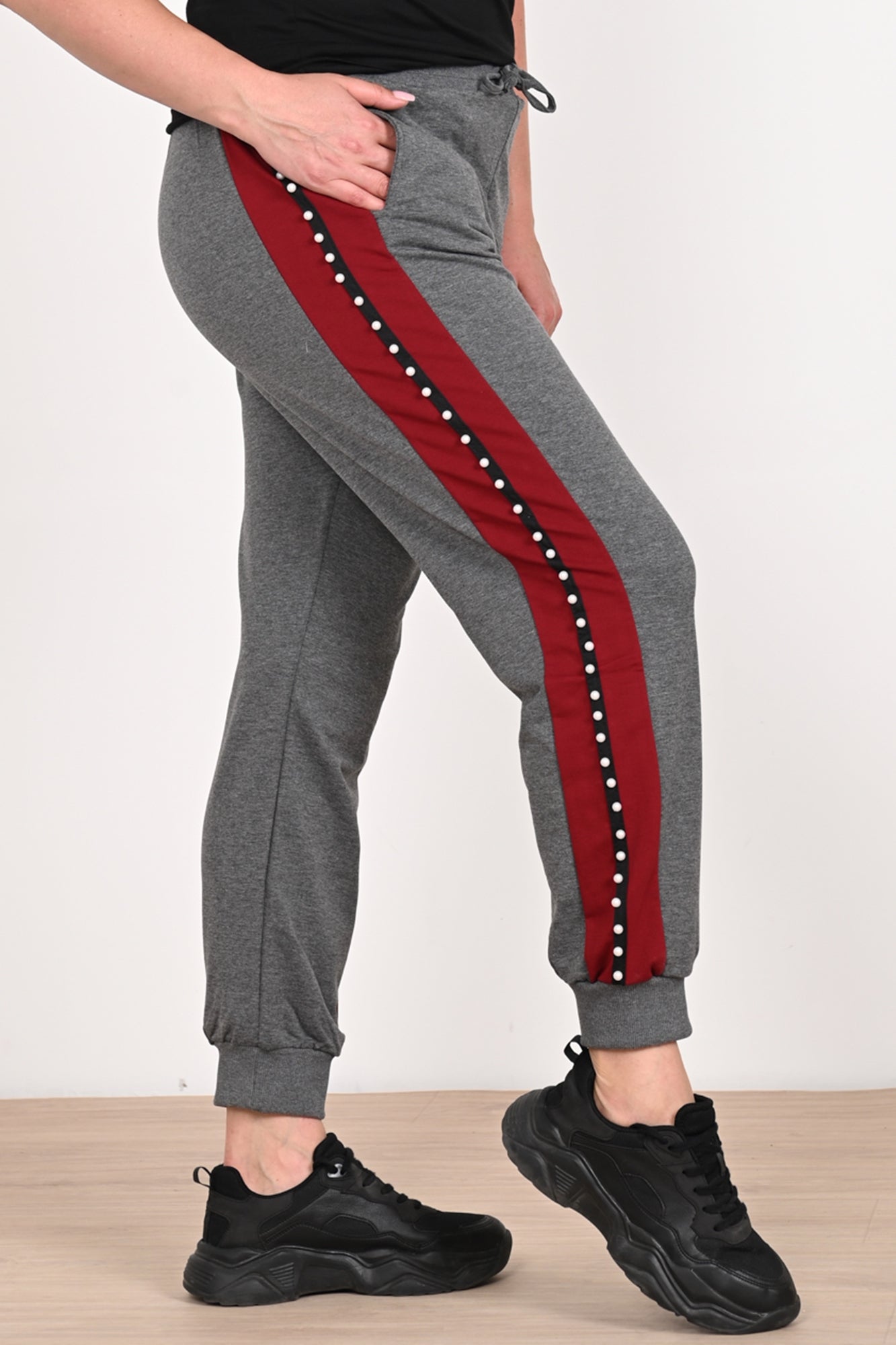 Pantalon dama marimi mari de trening 9814-22
