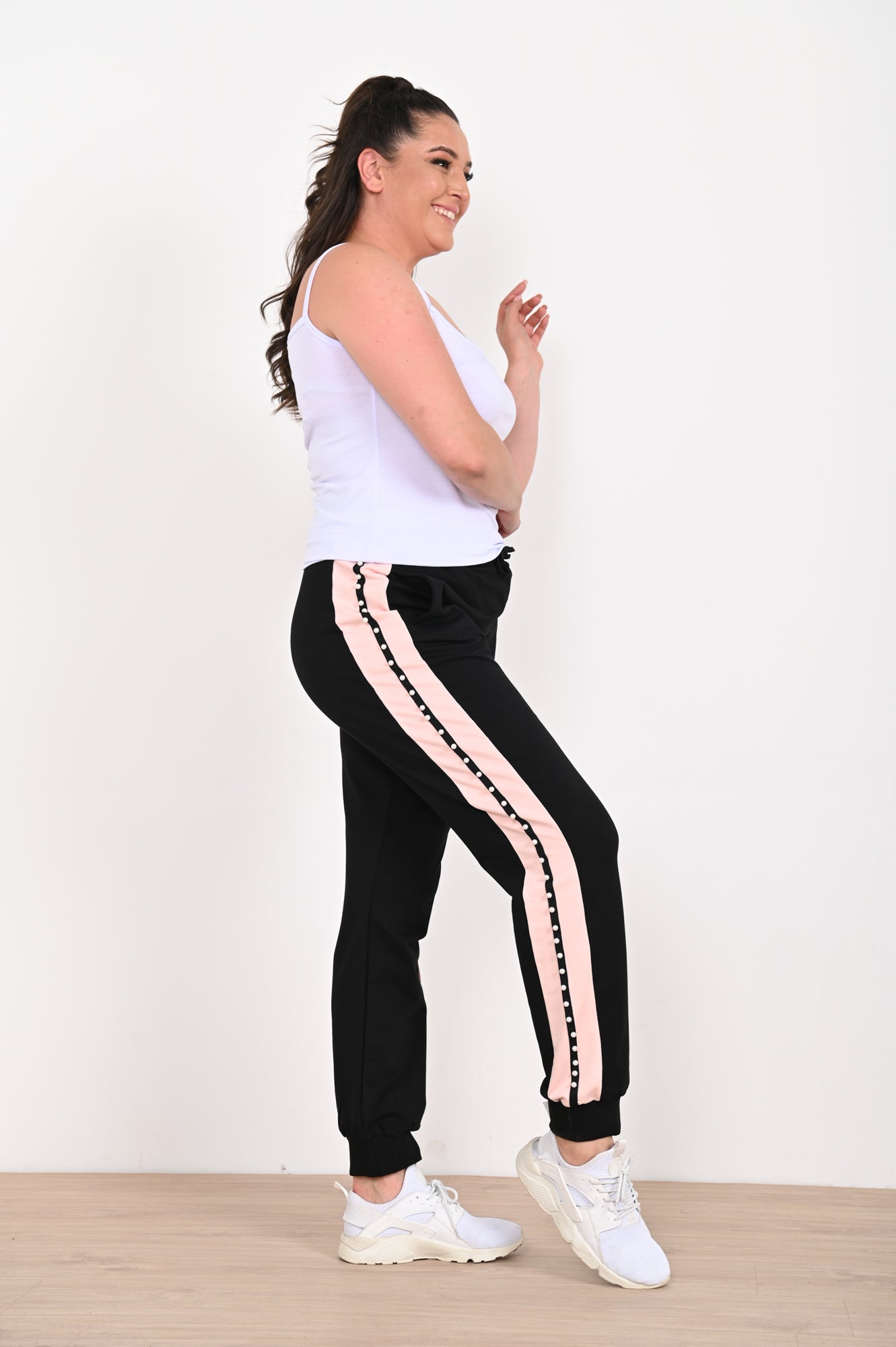 Pantalon dama marimi mari de trening 9814-22