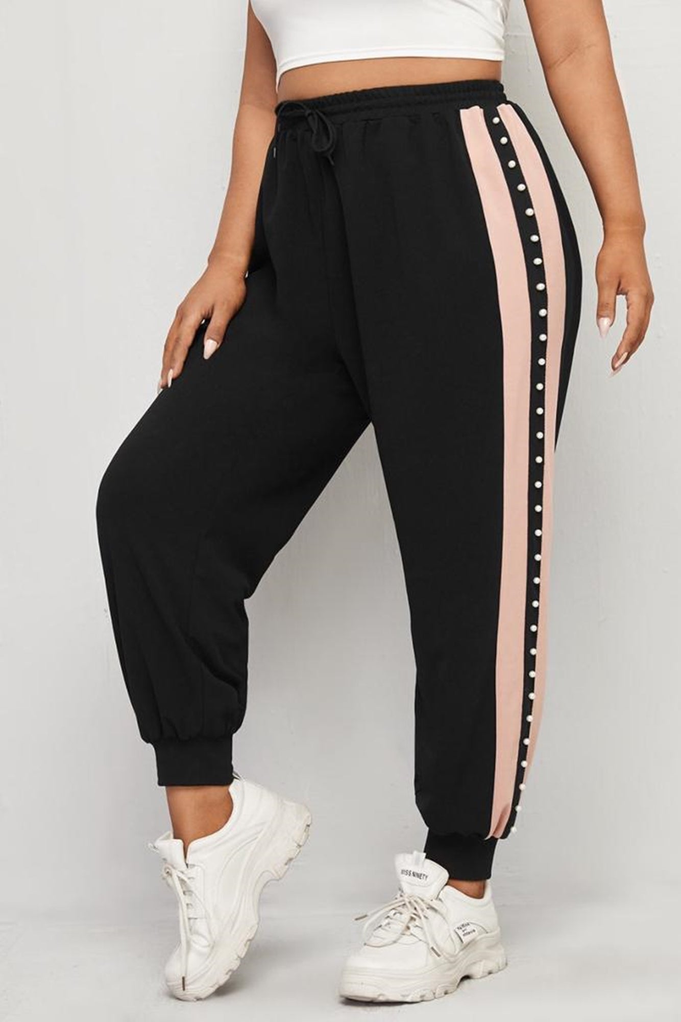 Pantalon dama marimi mari de trening 9814-22